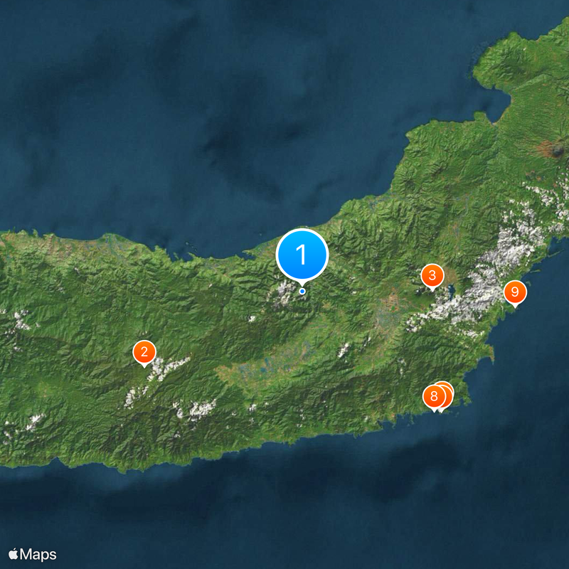 Bolaang Mongondow Map