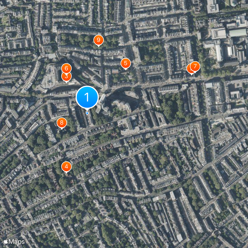 Kensington and Chelsea Map