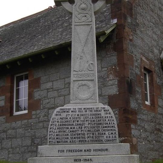 Kirkgunzeon, War Memorial