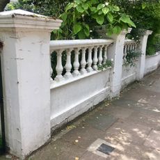 Walls And Gate Piers To Numbers 26-38