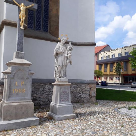 Socha mistra Jana Husa v Soběslavi