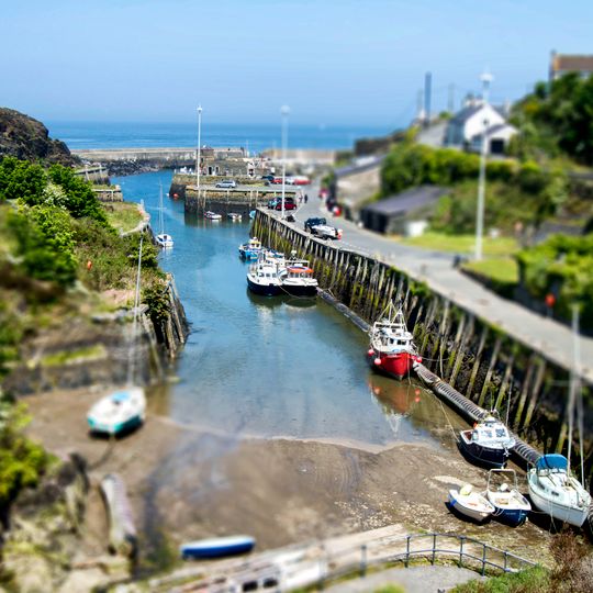 Harbour Walls of old harbour