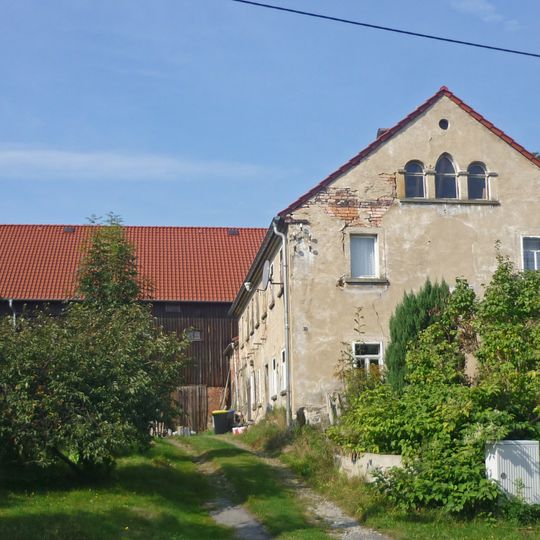 Wohnhaus und Scheune eines Hakenhofes Mittelweg 15