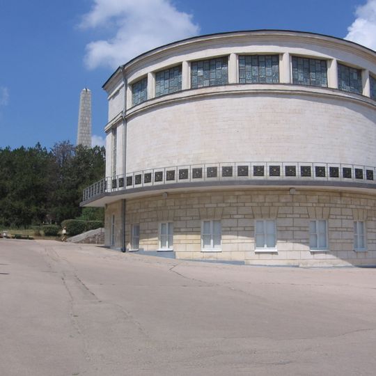 Building of Diorama Storm of Sapun Mountain on May 7, 1944 in Sevastopol