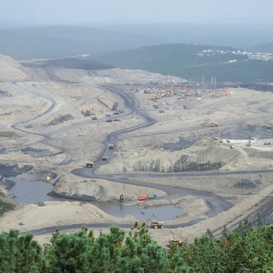 Elga coal mine