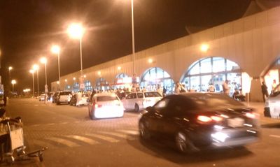 At night 0