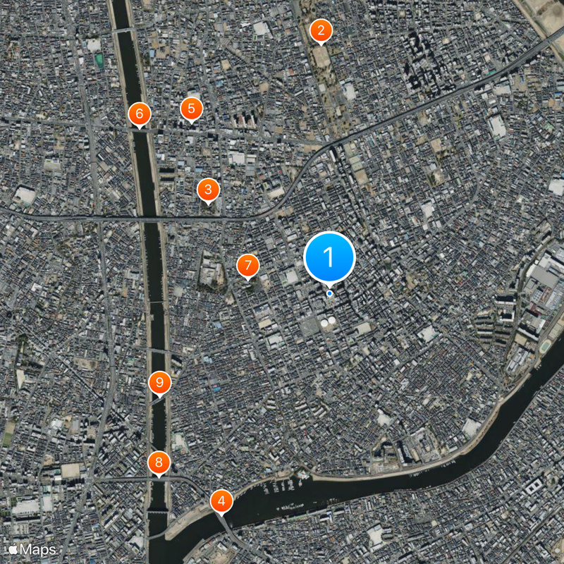 Mizue Station Map