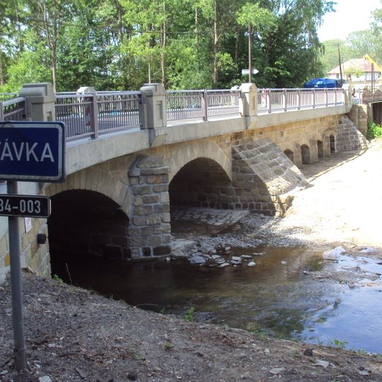 Bridge of Kamenická street over the Svitávka