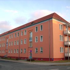 Mehrfamilienhaus der Wohnanlage Bahnhofsvorstadt August-Bebel-Straße 15a, 15b, 15c (Bahnhofsvorstadt)