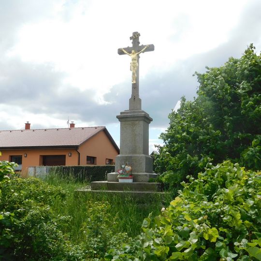 Kříž v západní části Kosova