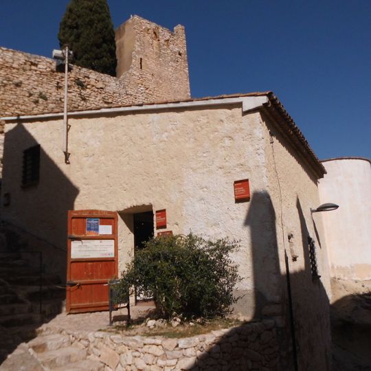 Edifici de la recepció de visitants del castell