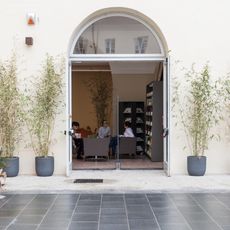 University library in Pavia, Italy