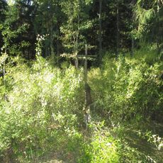 Kříž západně od Chýnova v lese