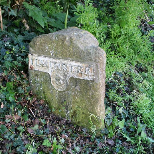 Milestone About 10 Metres East Of Gateway To Greenways