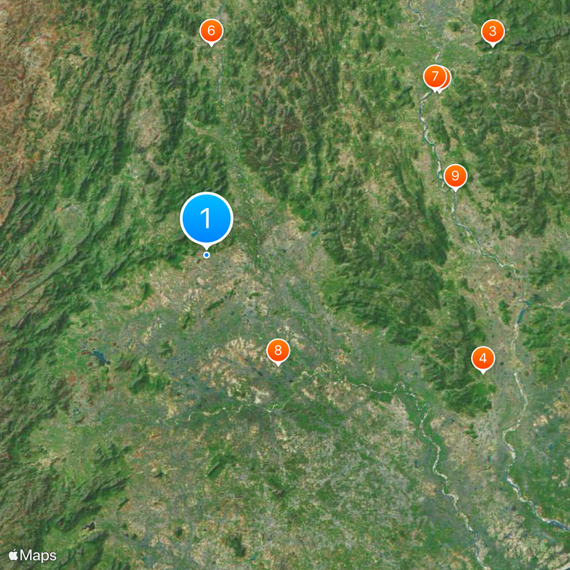 Parvathipuram Manyam district Map