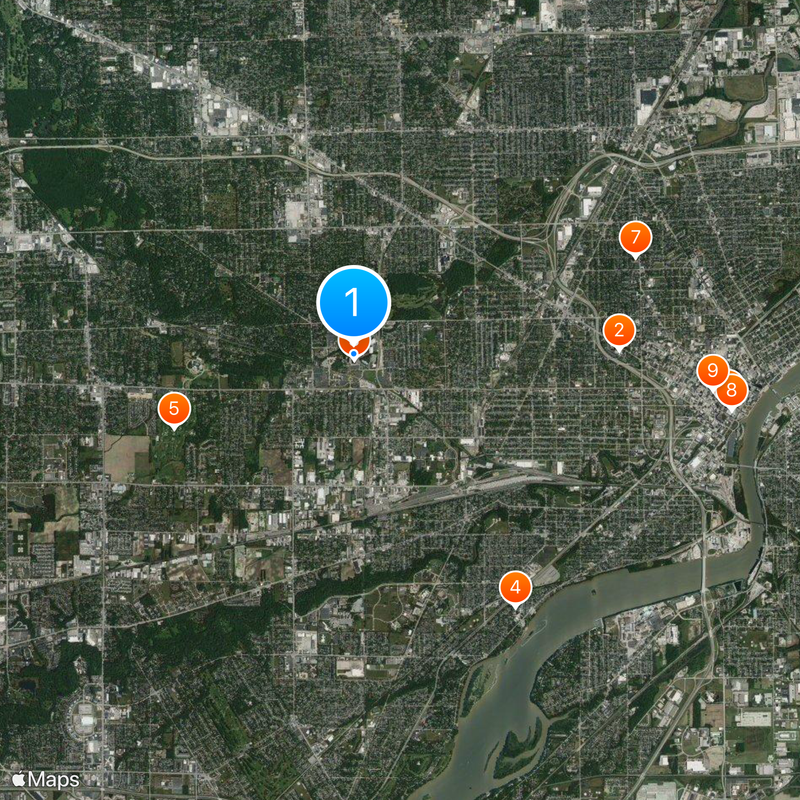University of Toledo Map