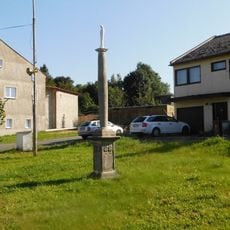 Sloup se sochou Panny Marie v Mnichově