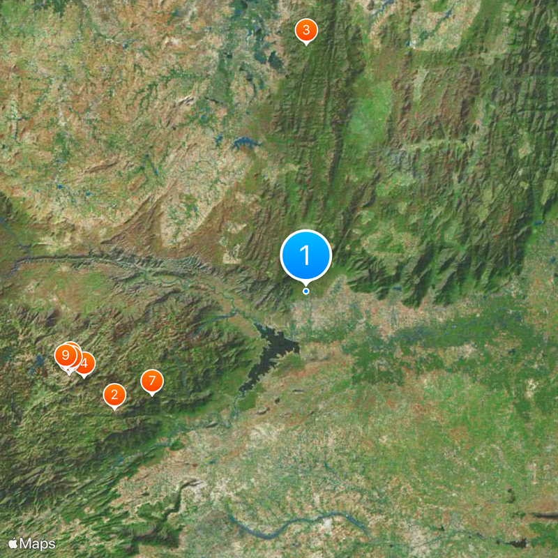 Bannari Amman Temple Map