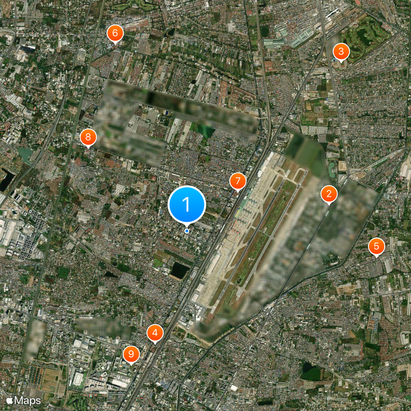 Don Mueang Map