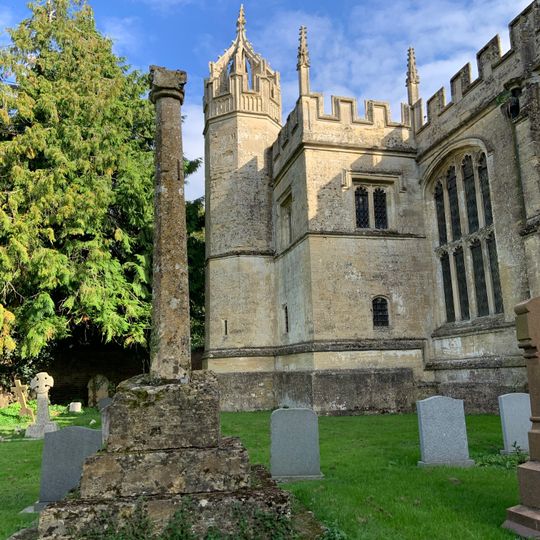 Cross In Churchyard