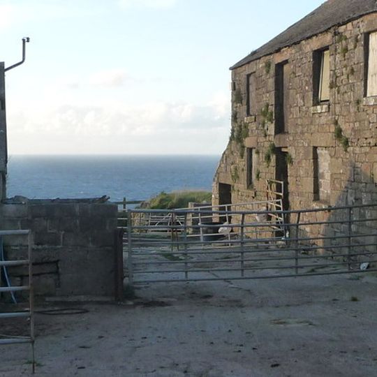 Pendeen Manor House Adjoining Wall To South East Of Pendeen Manor House