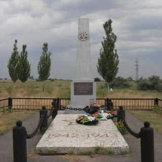 Mass grave on Lysaya Gora