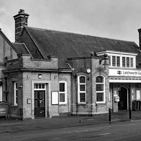 Booking Hall, Public Rooms, Offices And Footbridge At Letchworth Station
