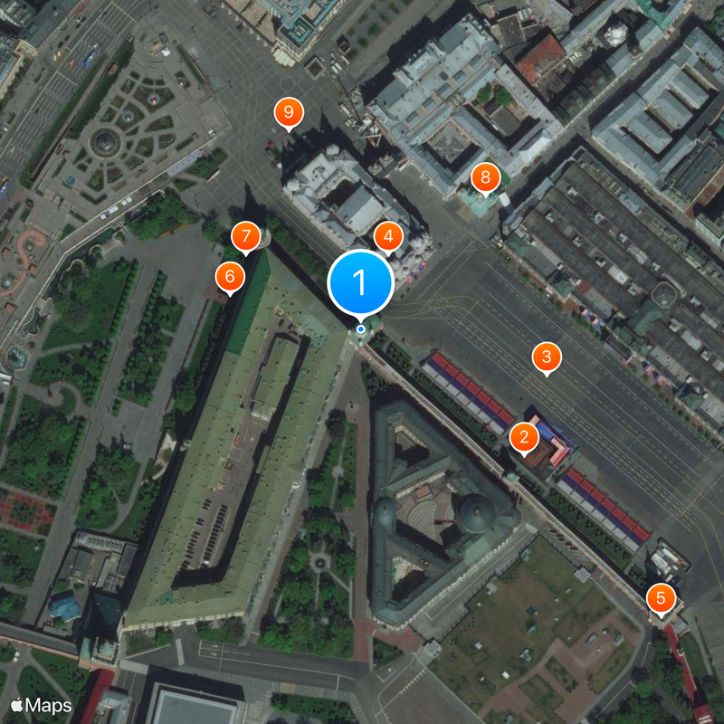 Nikolskaya Tower Mapa