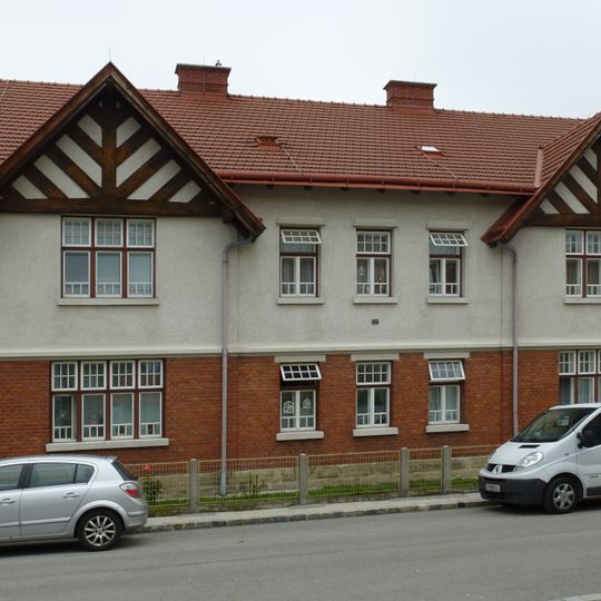 Arbeiterwohnhaus der Werksiedlung Wiedenbrunn