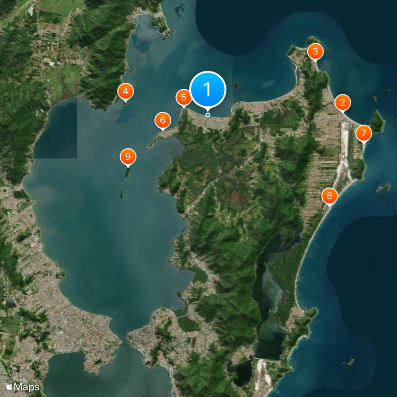 Jurerê Map