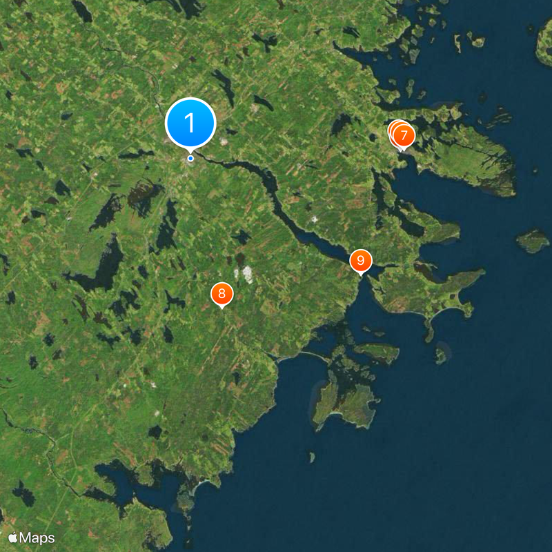 Bridgewater Map