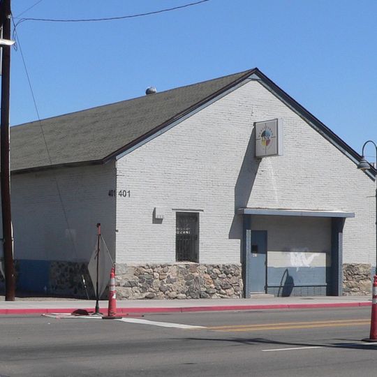 Nevada-California-Oregon Railway Locomotive House and Machine Shop