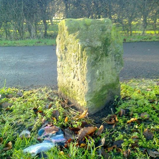 Boundary Stone North Of School Of Agriculture