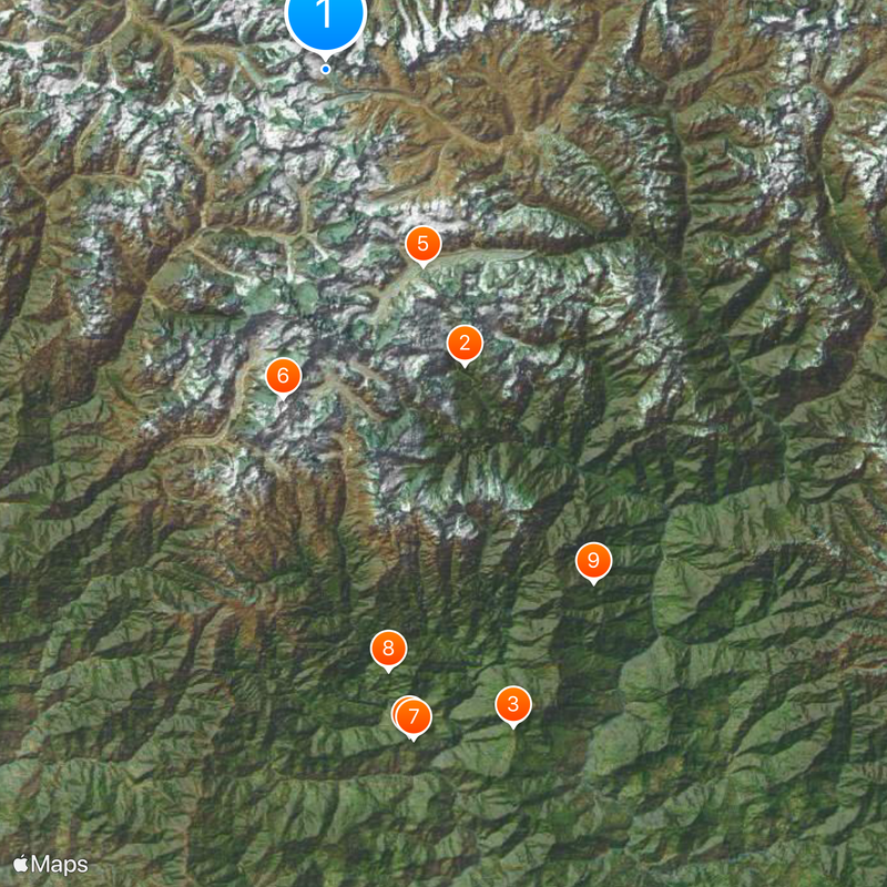 Teesta River Map