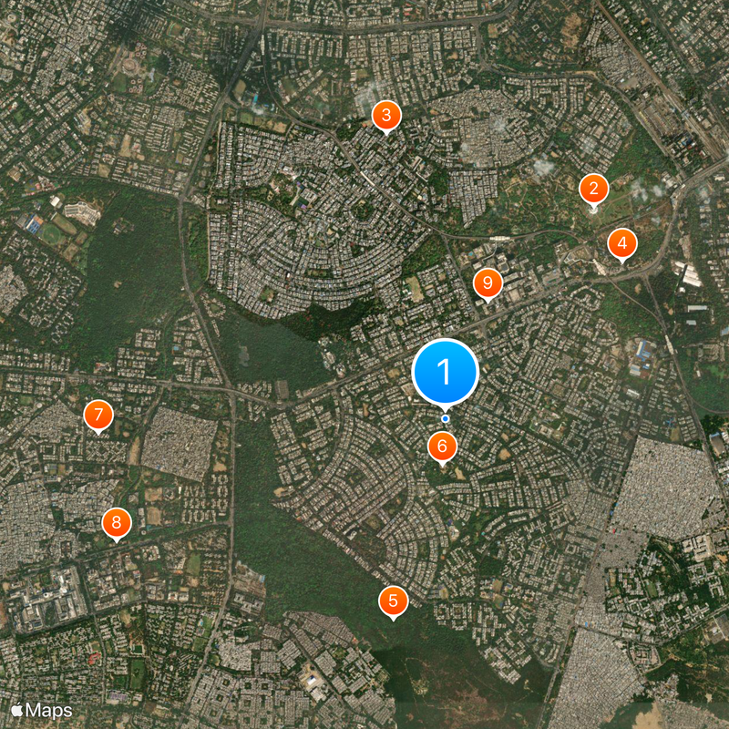 Chittaranjan Park Map