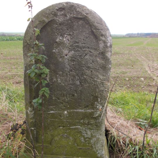 Kgl.-sächs. Postmeilenstein Leupahn