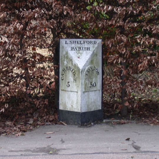 Milestone At Number 16 Whittlesford Road