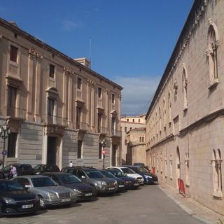 Pla de Palau i carrer de Sant Pau