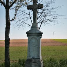 Wayside cross in Katov