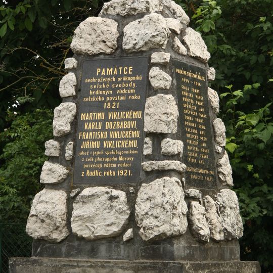 Memorial in Rudlice