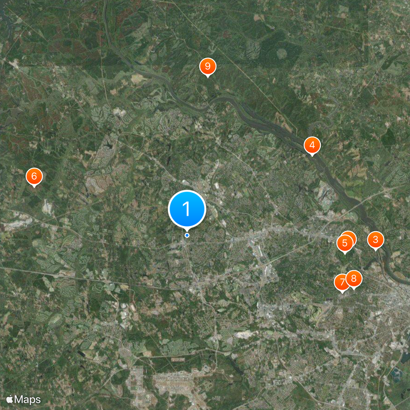 Evans Map