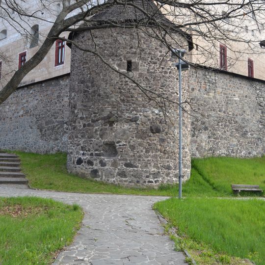 Zvolenský hrad, bašta západná