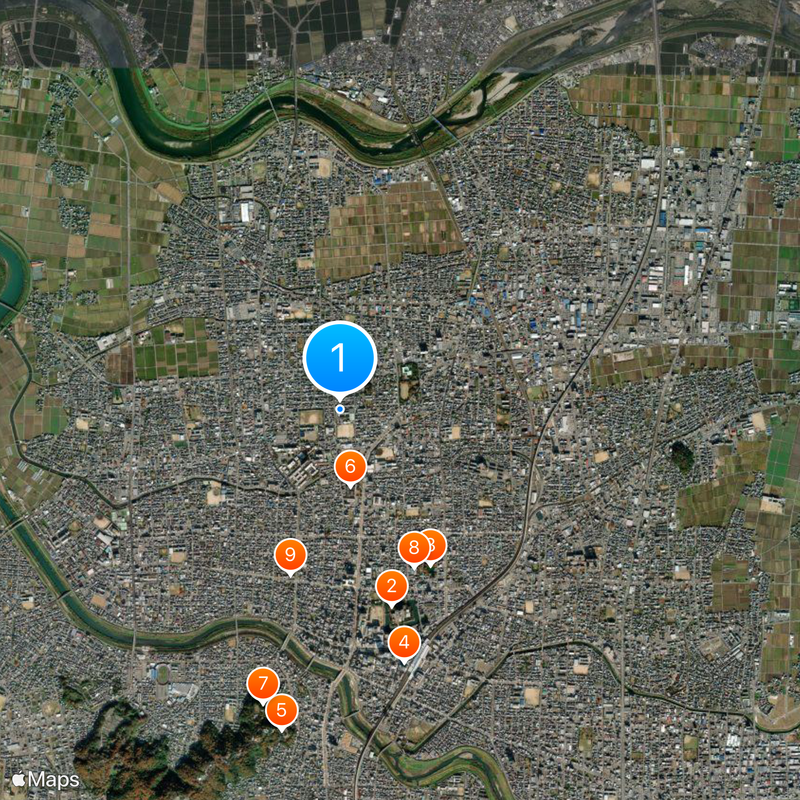 Fukui Prefectural Fujishima High School Map