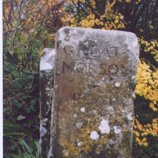 Guidepost Attached To Oven Close Bridge