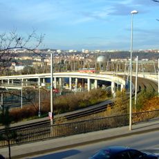 Tram bridge Krejcárek - Palmovka