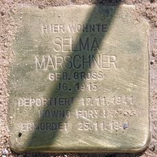 Stolperstein dedicated to Selma Marschner