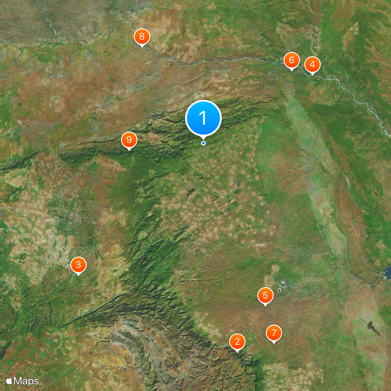 Thohoyandou Map