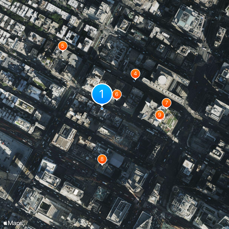 Teatro San James Mapa