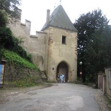 First gate of Karlštejn Castle