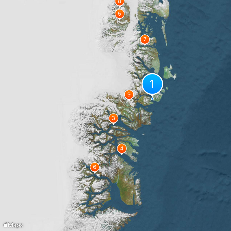 Patrouille Sirius Carte